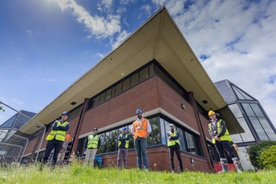 Construction underway on the new sterile filling facility for BPL